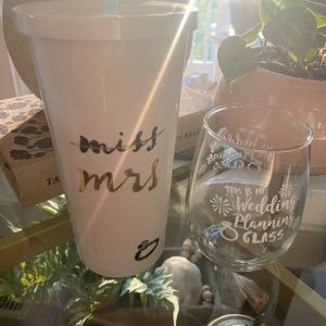Bride to Be Tumbler & Wine Glass